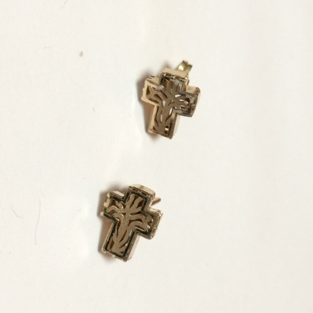 BROQUELES PAR ORO 10 K 1,40 GRMS (SEMINUEVO)