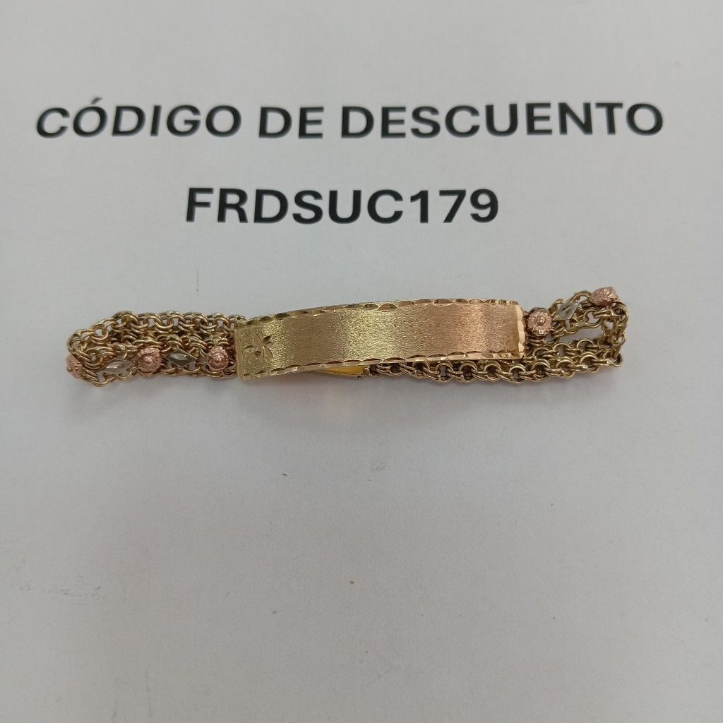 ESCLAVA ORO 14 K 13.3 GRMS (SEMINUEVO)