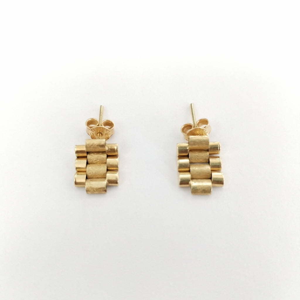 ARETES PAR ORO 14 K 2,00 GRMS (SEMINUEVO)