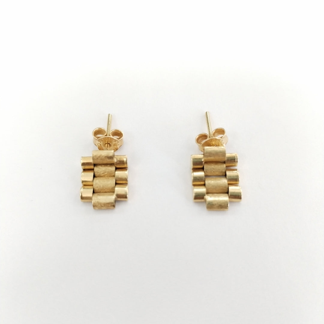 ARETES PAR ORO 14 K 2,00 GRMS (SEMINUEVO)