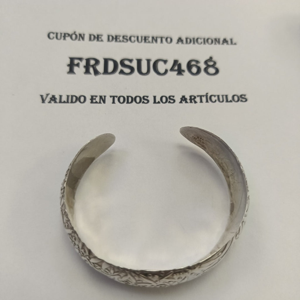 PULSERA RIGIDA PLATA 13.3 GRMS (SEMINUEVO)