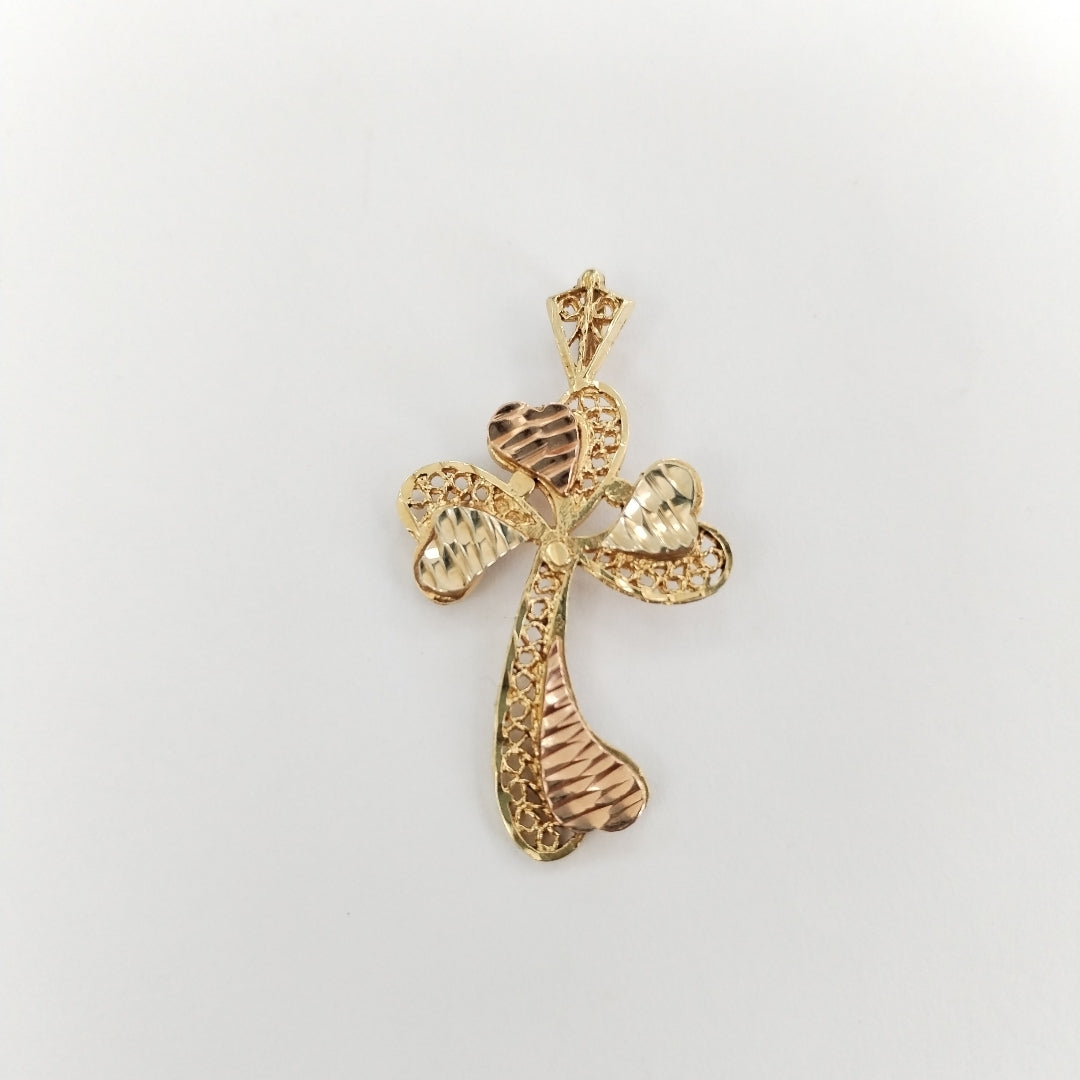 DIJE ORO, ORO COMBINADO 14 K 2 GRMS (SEMINUEVO)