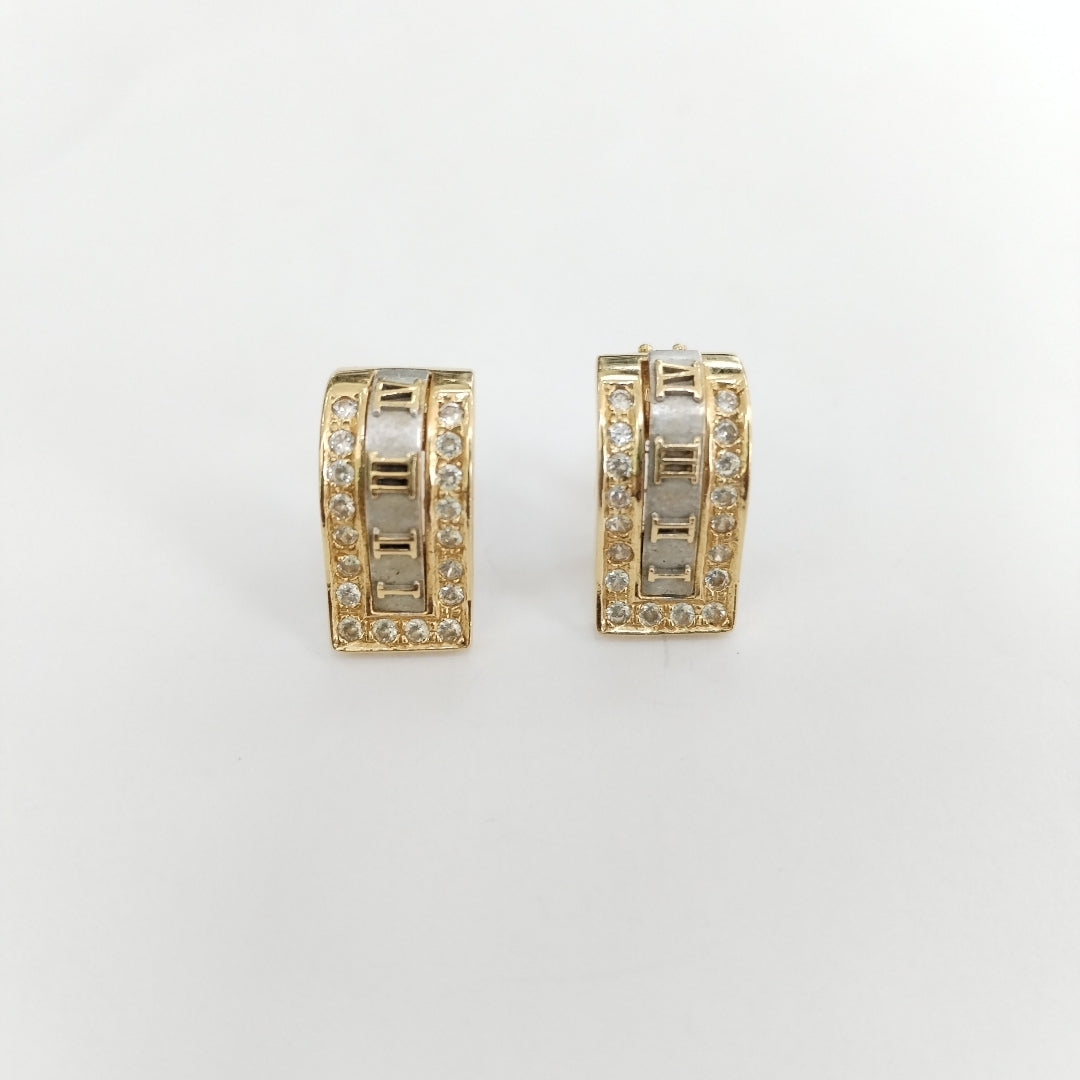 ARETES PAR ORO 14 K 7,30 GRMS (SEMINUEVO)