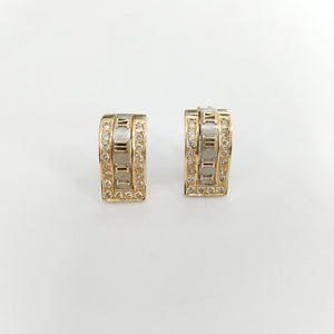 ARETES PAR ORO 14 K 7,30 GRMS (SEMINUEVO)