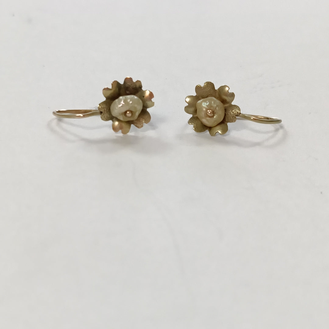 ARETES PAR ORO 8 K 1,30 GRMS (SEMINUEVO)
