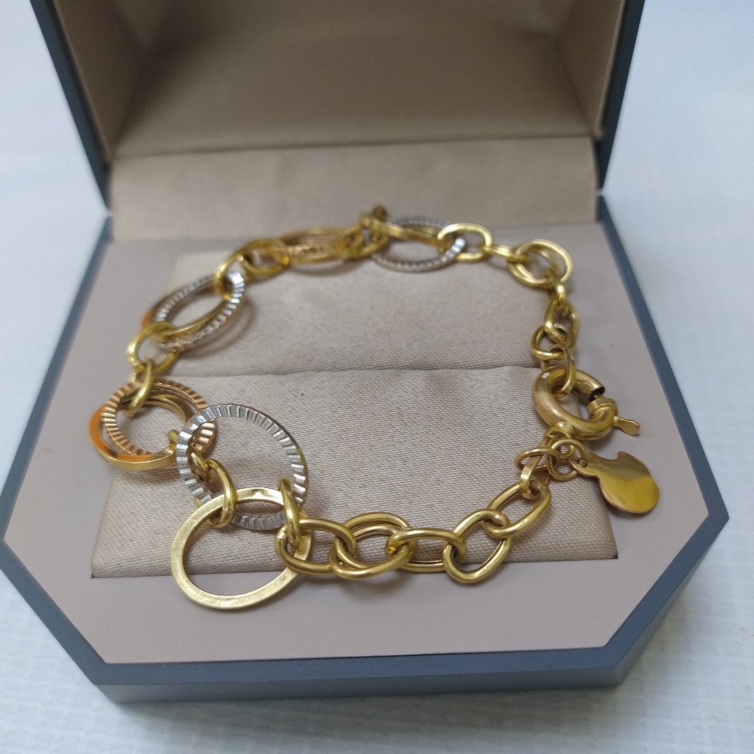 PULSERA ORO 18 K 5.3 GRMS (SEMINUEVO)