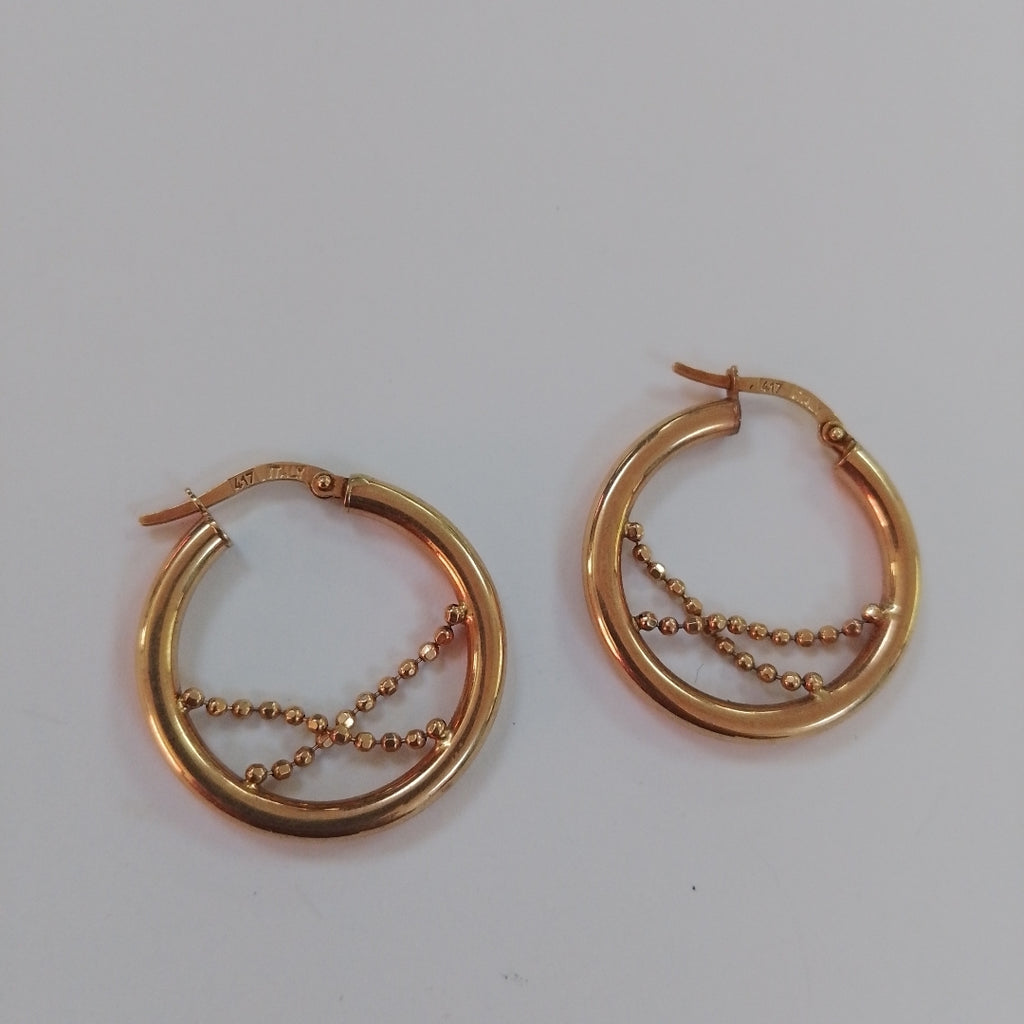 ARRACADAS PAR ORO 10 K 2,50 GRMS (SEMINUEVO)