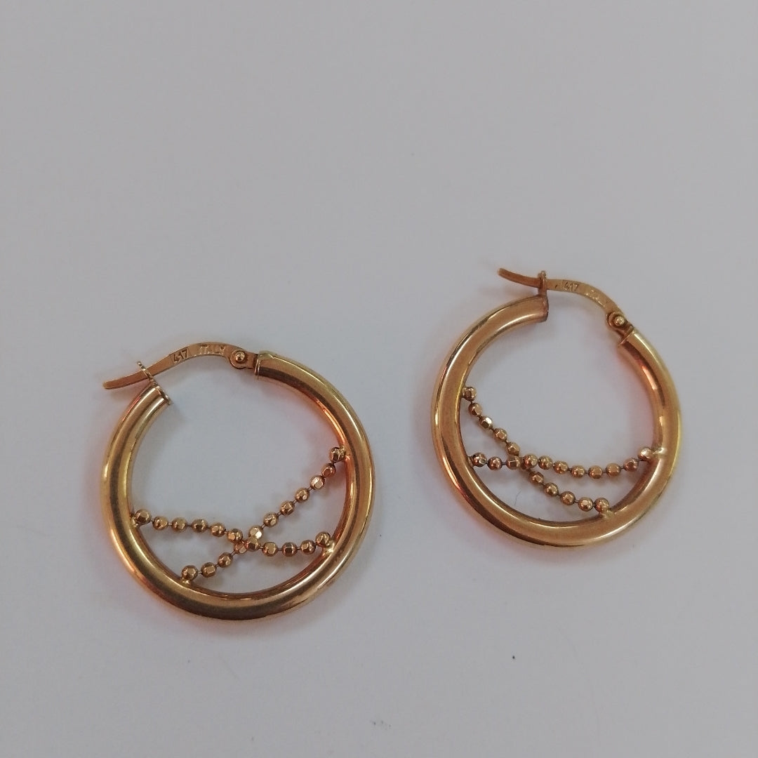 ARRACADAS PAR ORO 10 K 2,50 GRMS (SEMINUEVO)