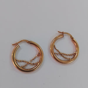 ARRACADAS PAR ORO 10 K 2,50 GRMS (SEMINUEVO)