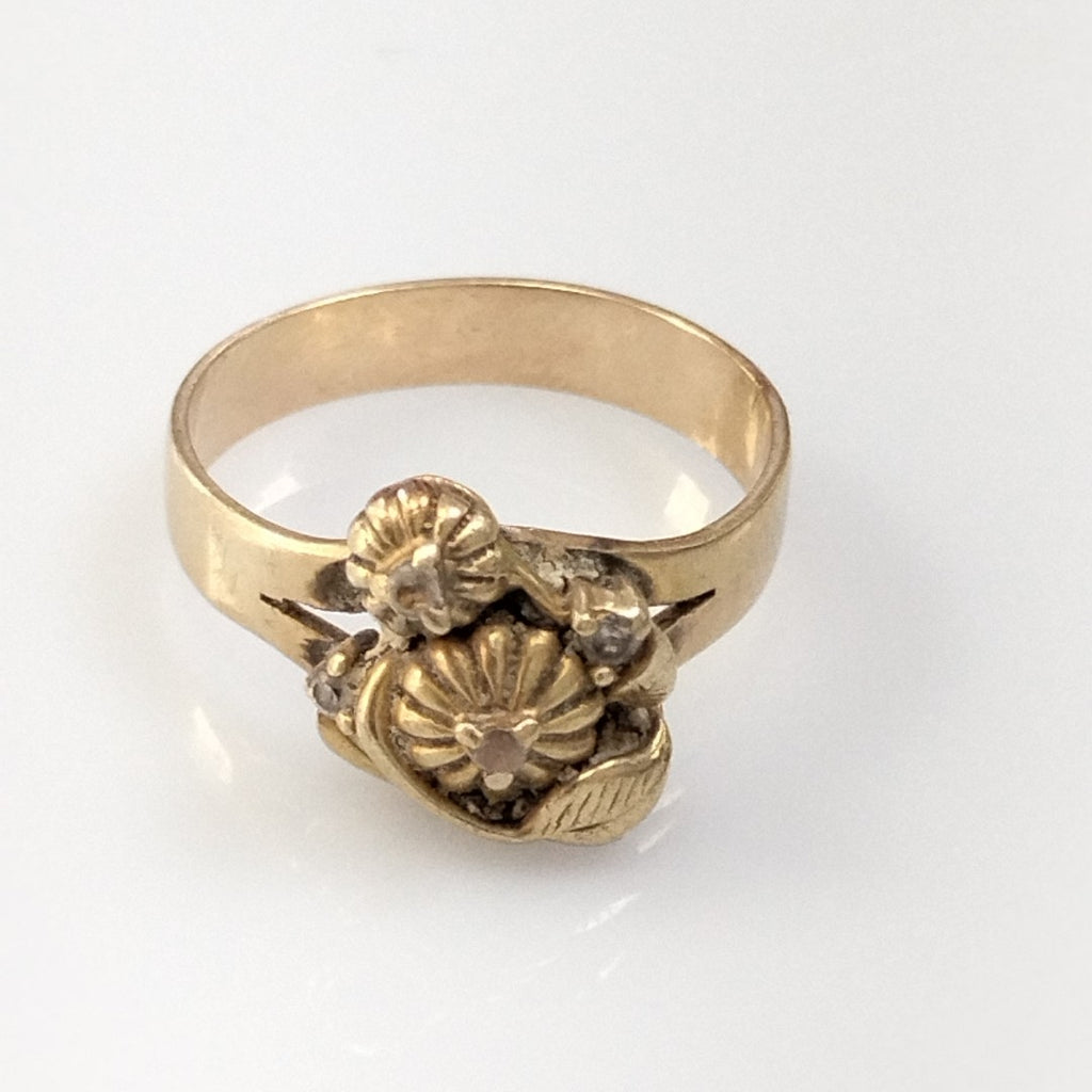 ANILLO ORO 14 K 3.9 GRMS (SEMINUEVO)