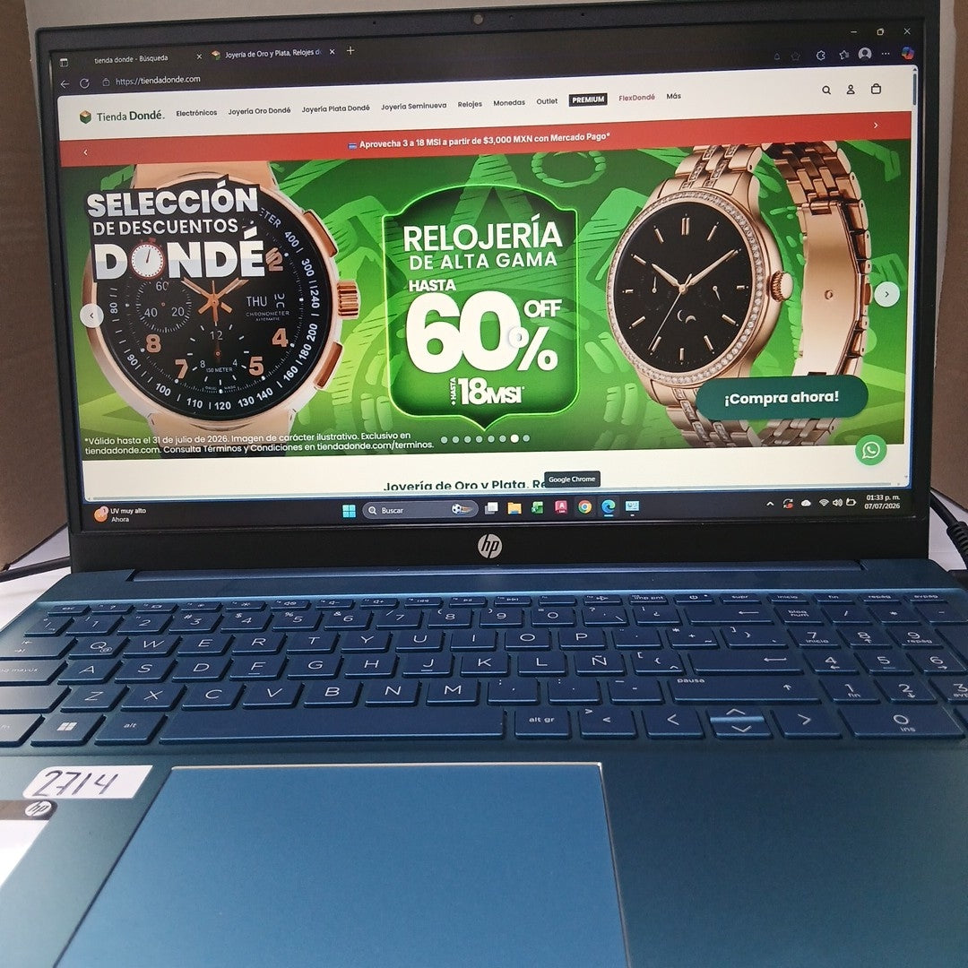 LAPTOP HP 15-EG0512LA (2023) 512 GB SSD 16 GB RAM