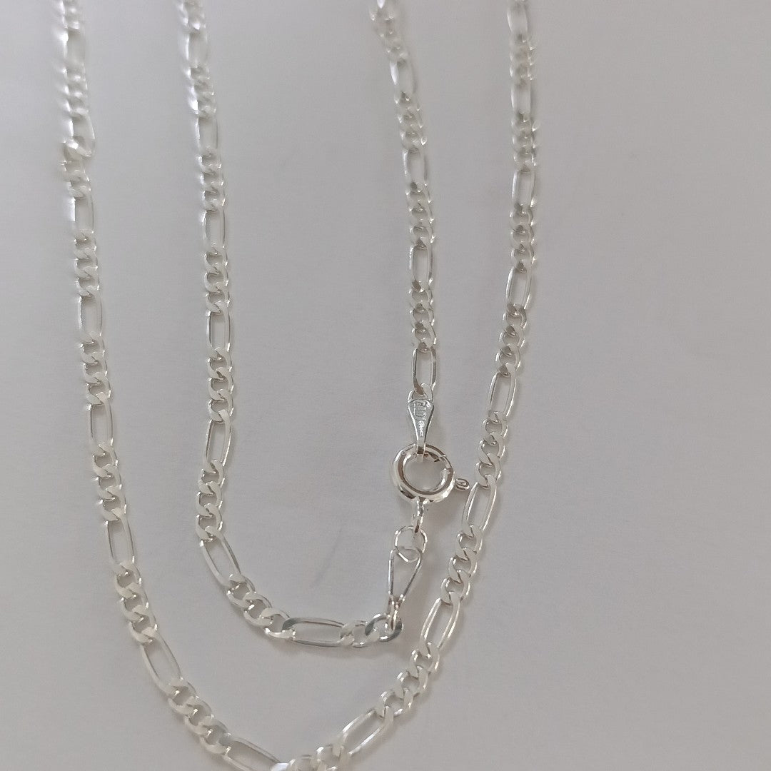 CADENA 3X1 PLATA .925 55 CM 4.52 GR (NUEVO)