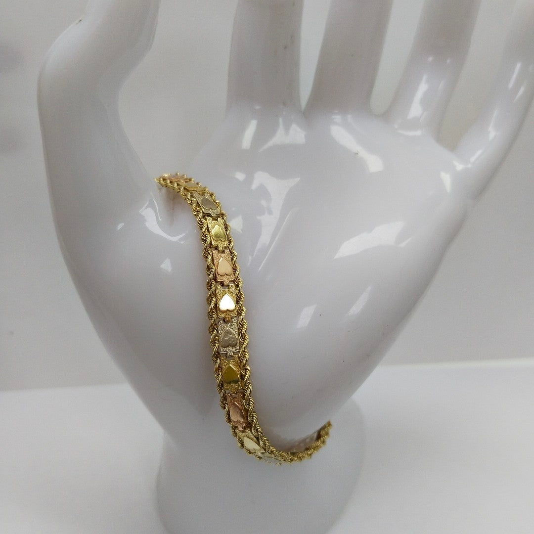 PULSERA ORO 10 K 13.3 GRMS (SEMINUEVO)
