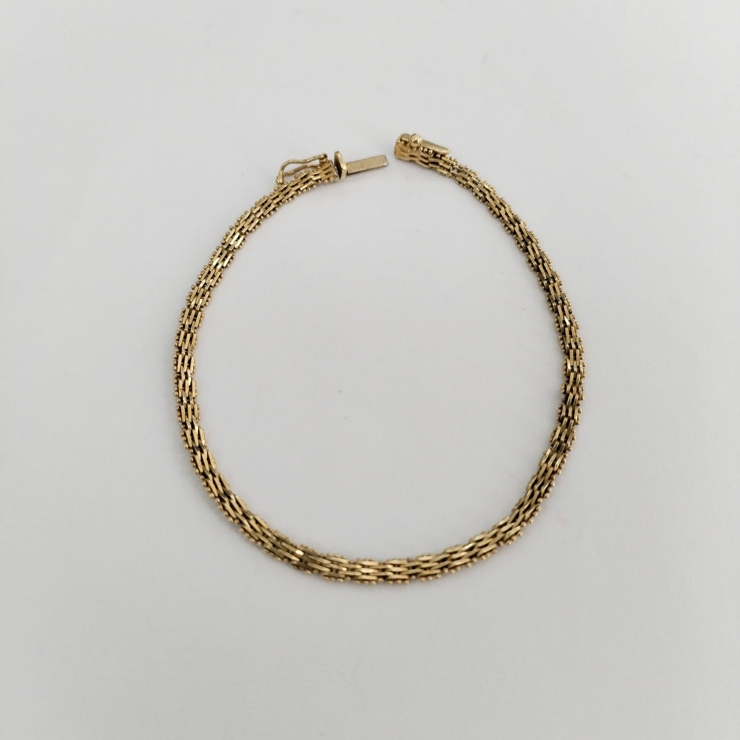 PULSERA ORO 14 K 5.5 GRMS (SEMINUEVO)
