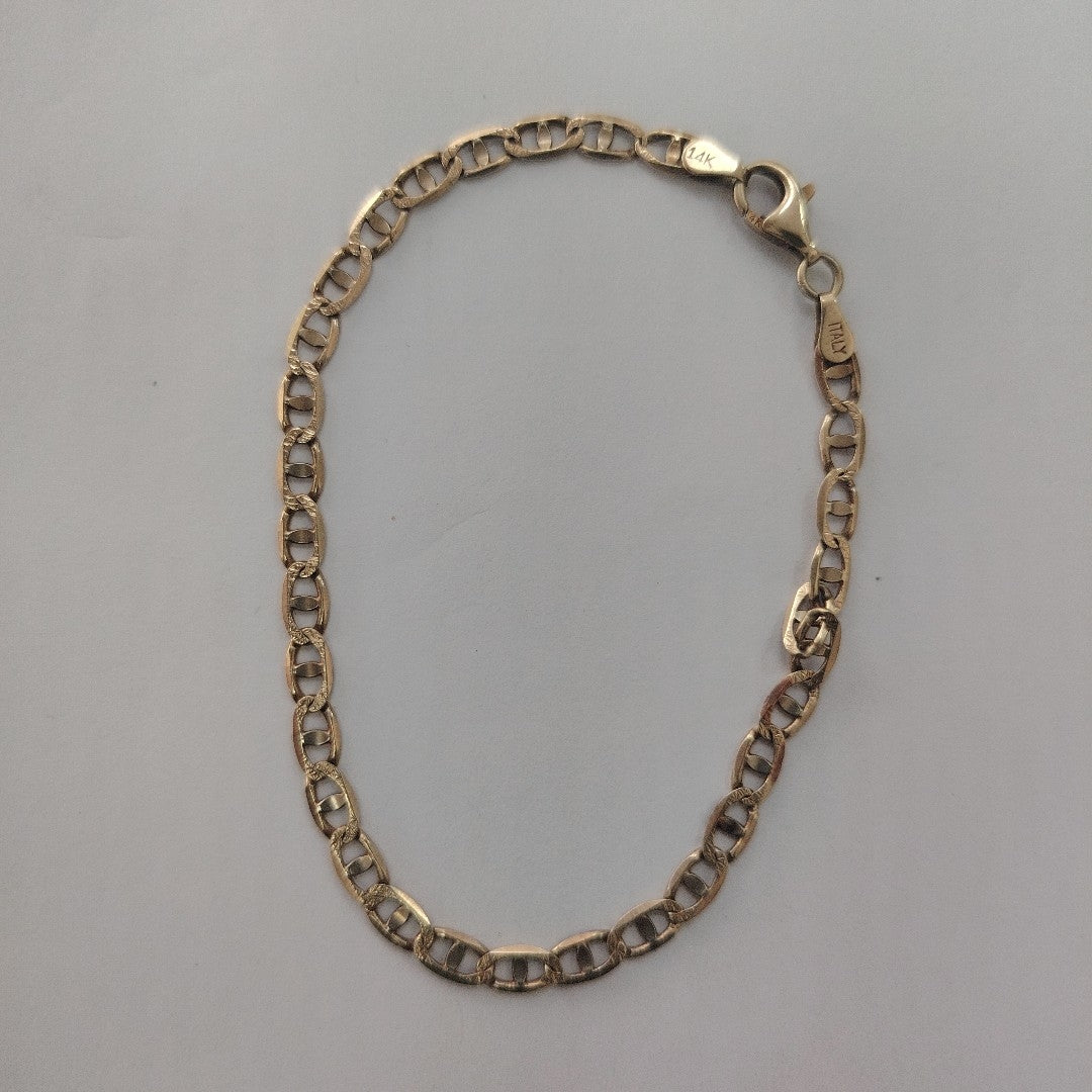 PULSERA ORO 14 K 4.9 GRMS (SEMINUEVO)