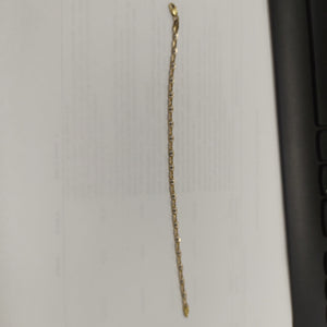 PULSERA ORO COMBINADO 14 K 1.5 GRMS (SEMINUEVO)