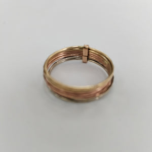 ANILLO ORO 10 K 2,50 GRMS (SEMINUEVO)