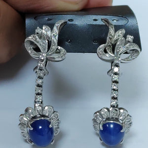 ARETES PAR ORO BLANCO 14 K 13.5 GRMS (SEMINUEVO)