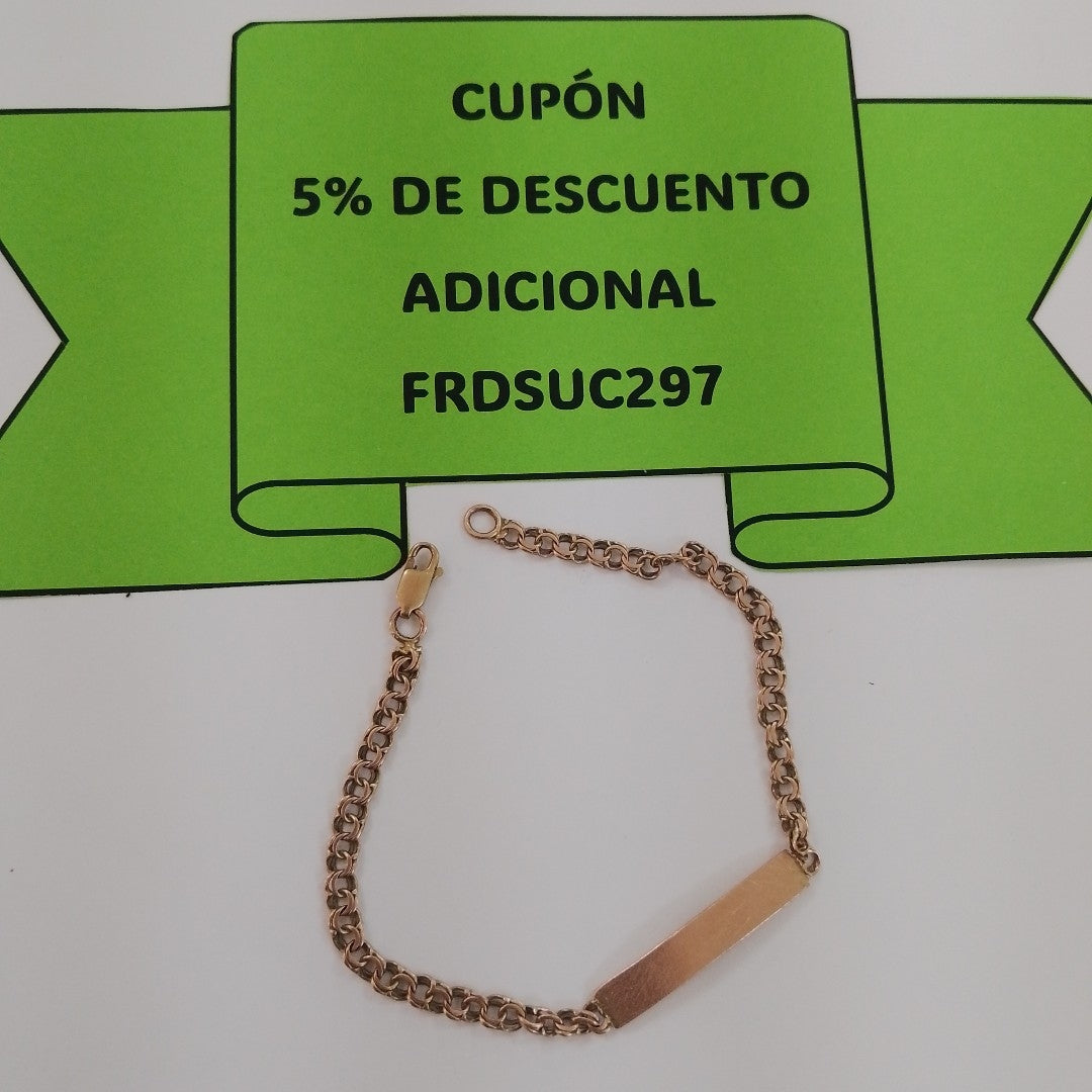 ESCLAVA ORO 10 K 4,80 GRMS (SEMINUEVO)