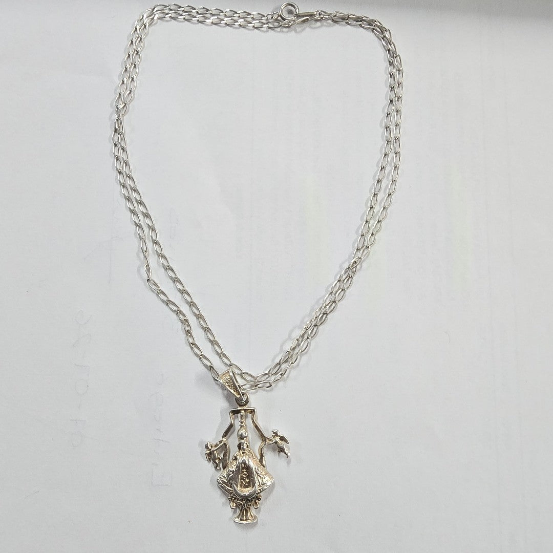 CADENA, DIJE PLATA 5.8 GRMS (SEMINUEVO)