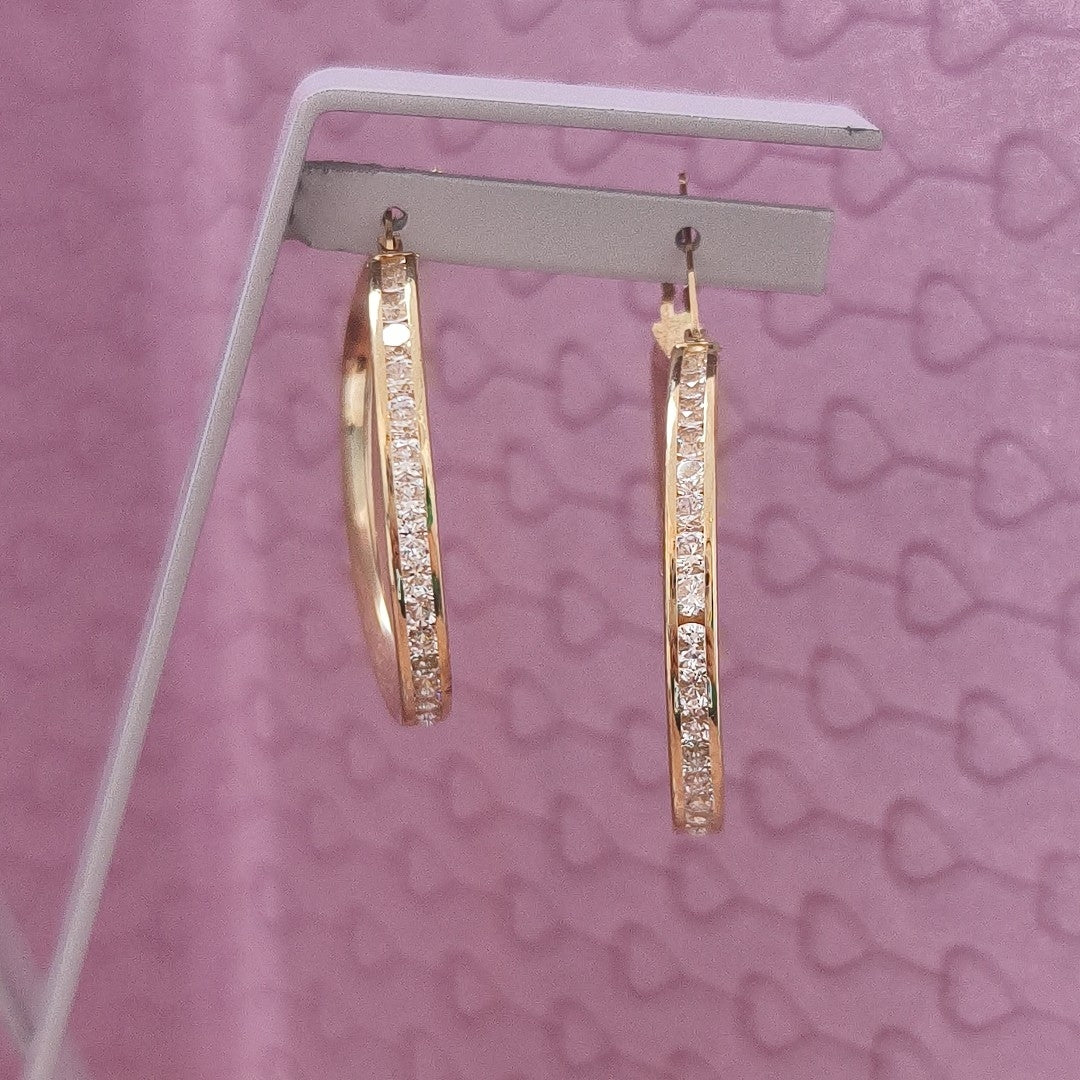 ARRACADAS PAR ORO 14 K 6 GRMS (SEMINUEVO)