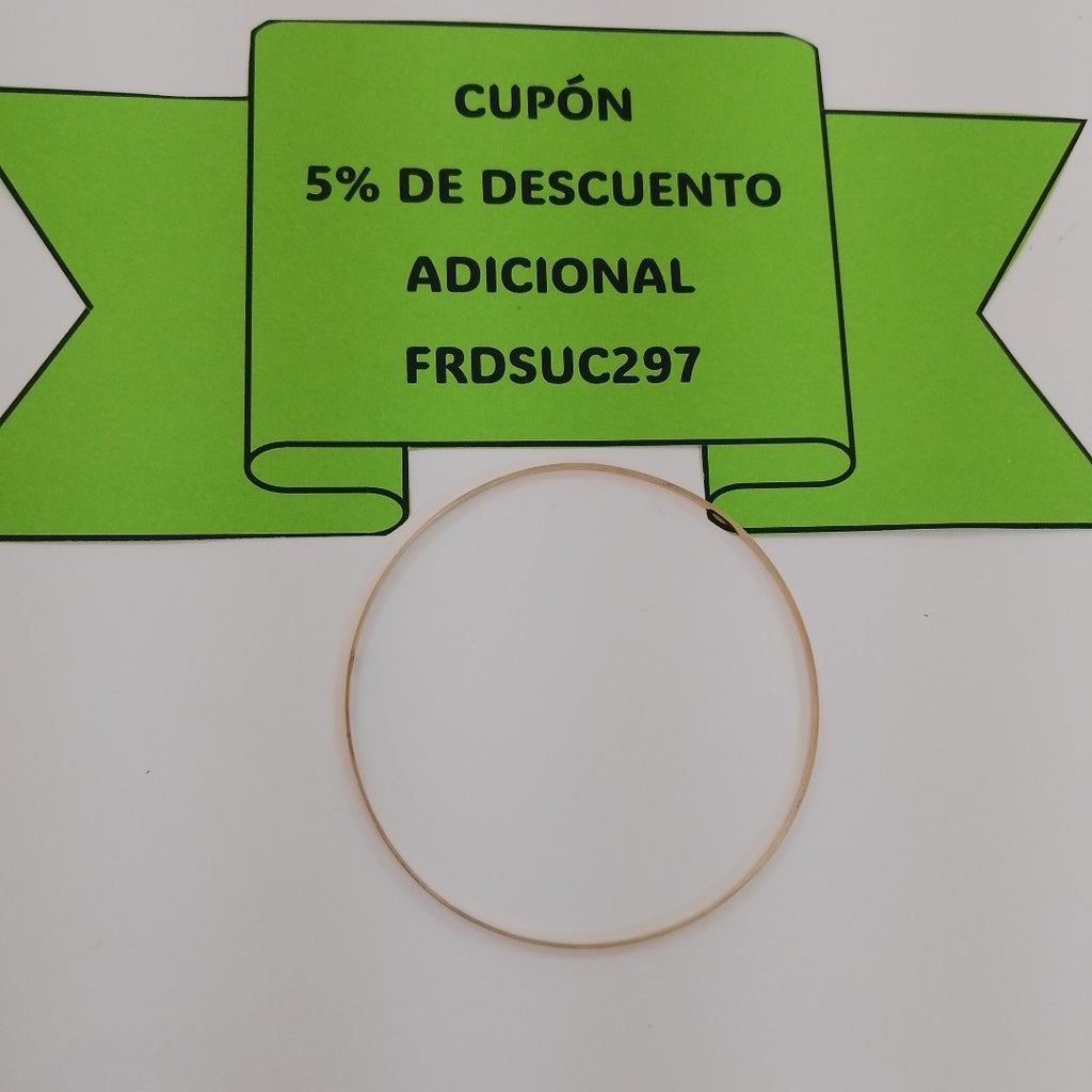 PULSERA RIGIDA ORO 8 K 2,40 GRMS (SEMINUEVO)