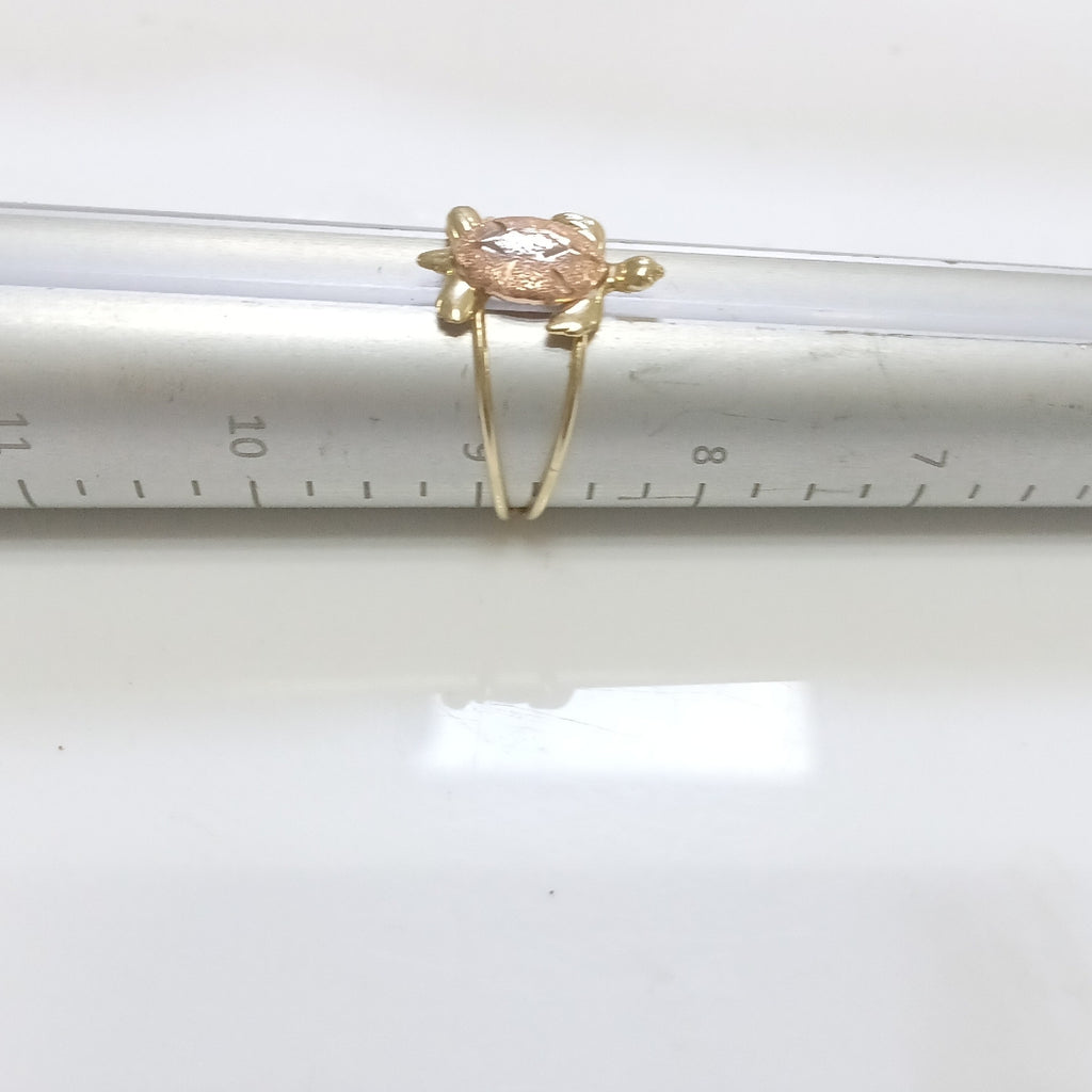 ANILLITO ORO, ORO COMBINADO 14 K 1.5 GRMS (SEMINUEVO)