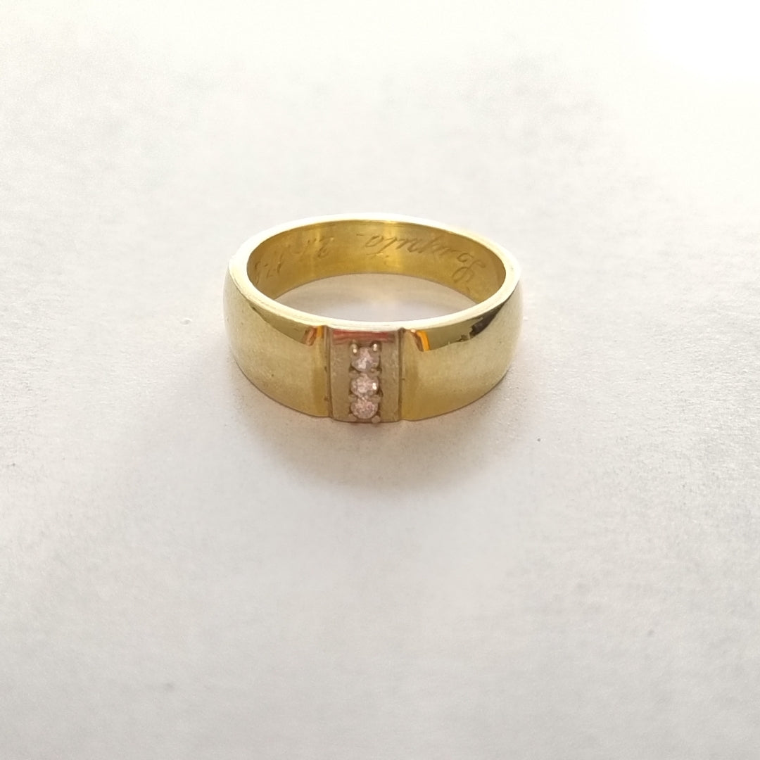 ARGOLLA ORO 14 K 10,90 GRMS (SEMINUEVO)