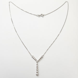 GARGANTILLA ORO BLANCO 14 K 2.7 GRMS (SEMINUEVO)