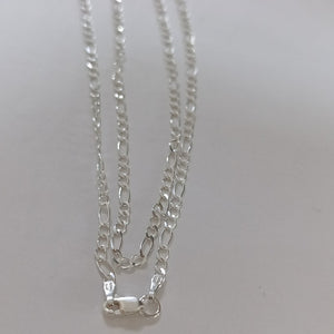 CADENA 3X1 PLATA .925 55 CM 4.42 GR (NUEVO)