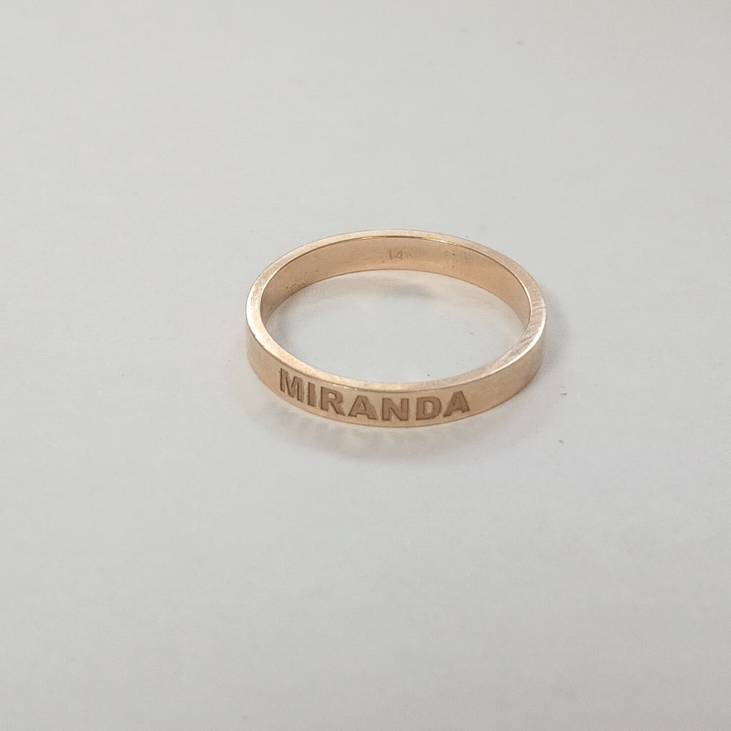 ANILLO ORO 14 K 3,20 GRMS (SEMINUEVO)