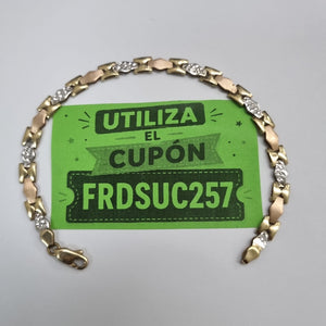 PULSERA ORO,ORO COMBINADO 10 K 4,40 GRMS (SEMINUEVO)