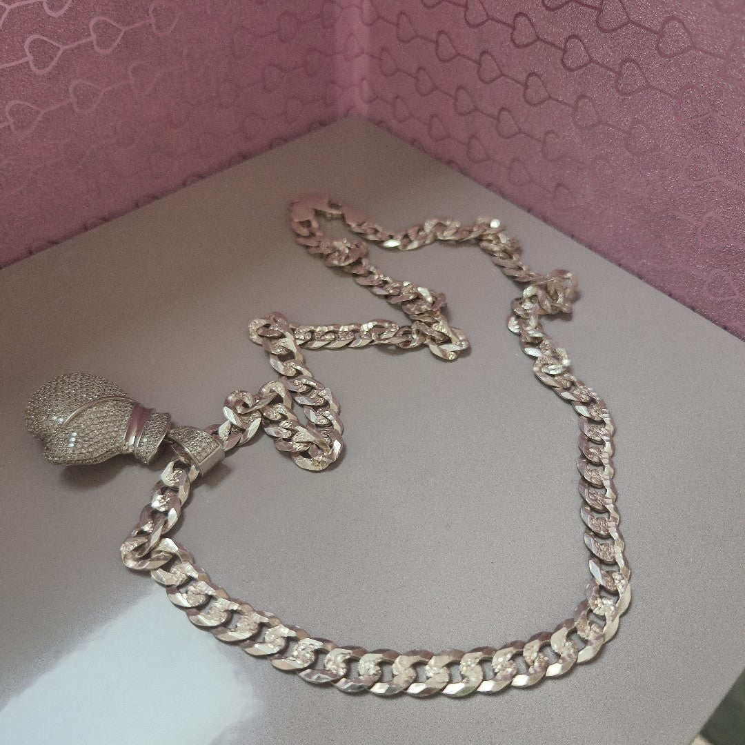 CADENA PLATA 60.8 GRMS (SEMINUEVO)