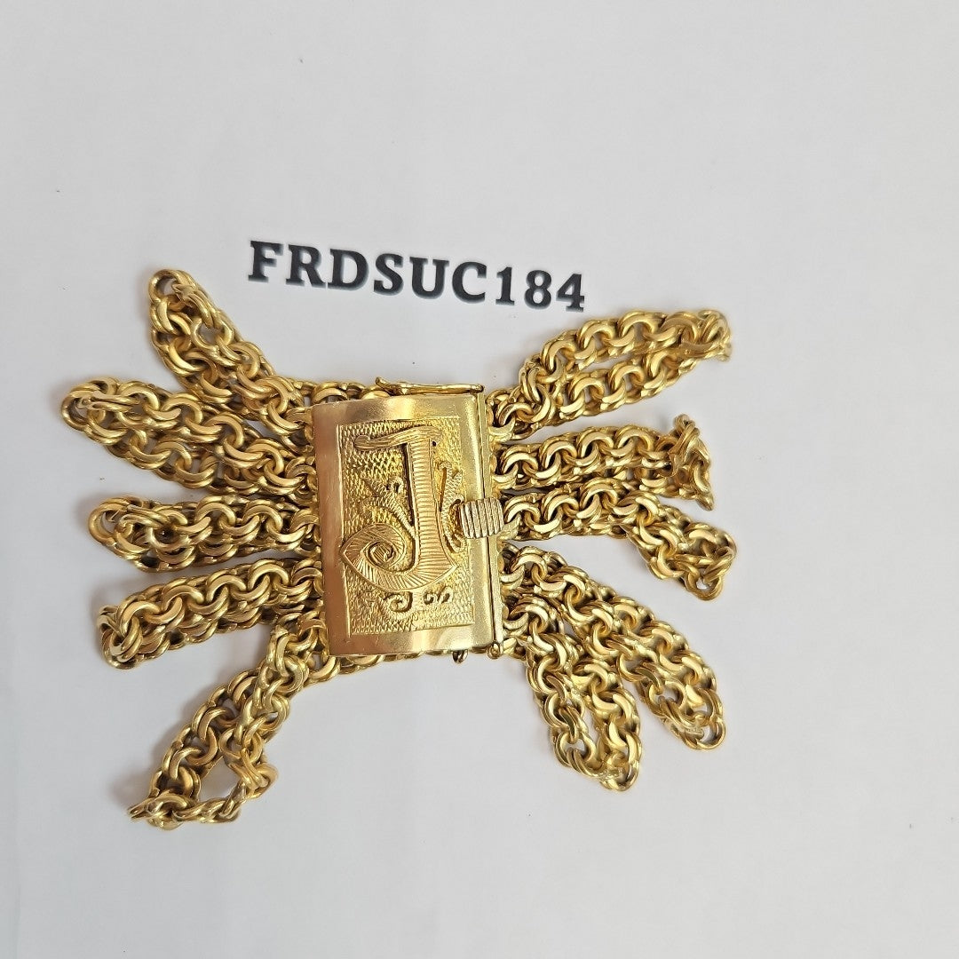 BRAZALETE ORO 18 K 98,80 GRMS (SEMINUEVO)