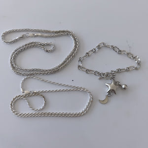 CADENA,PULSERA PLATA 42,10 GRMS (SEMINUEVO)