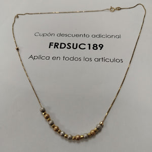 CADENA ORO 10 K 3.6 GRMS (SEMINUEVO)