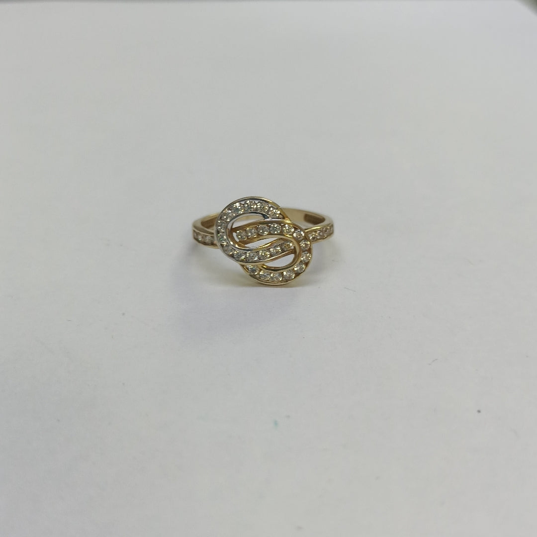 ANILLOS DAMA ORO 10K 2 (NUEVO)