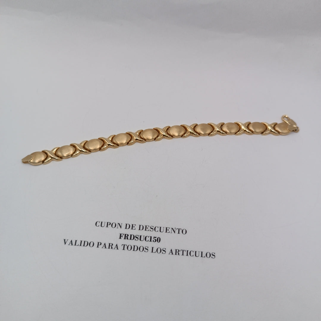 PULSERA ORO 14 K 11.7 GRMS (SEMINUEVO)
