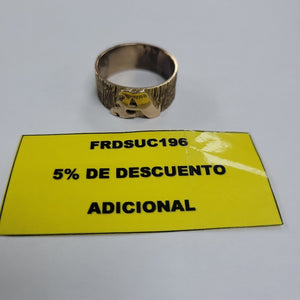 ANILLO ORO 10 K 9.2 GRMS (SEMINUEVO)