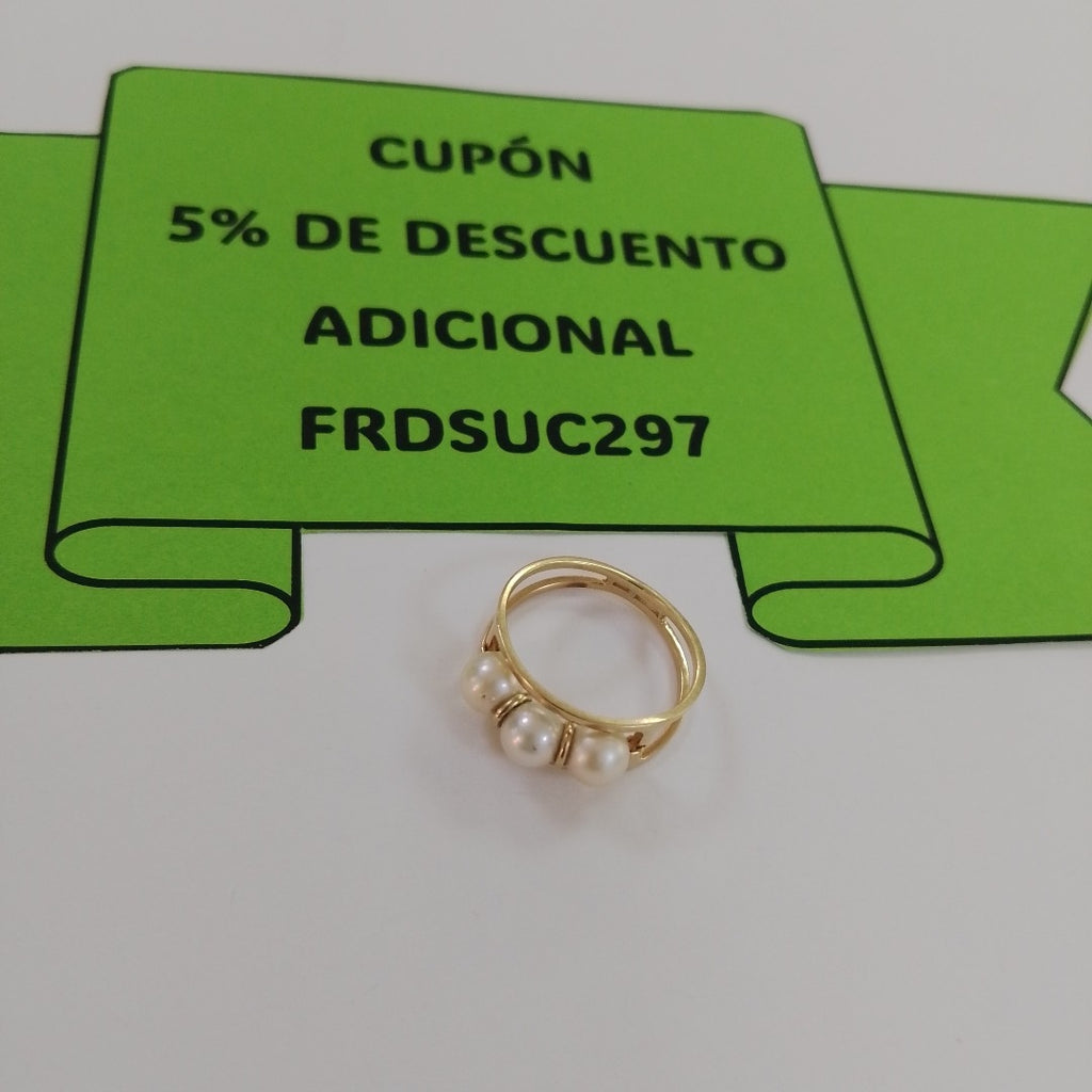ANILLO ORO 14 K 2,80 GRMS (SEMINUEVO)