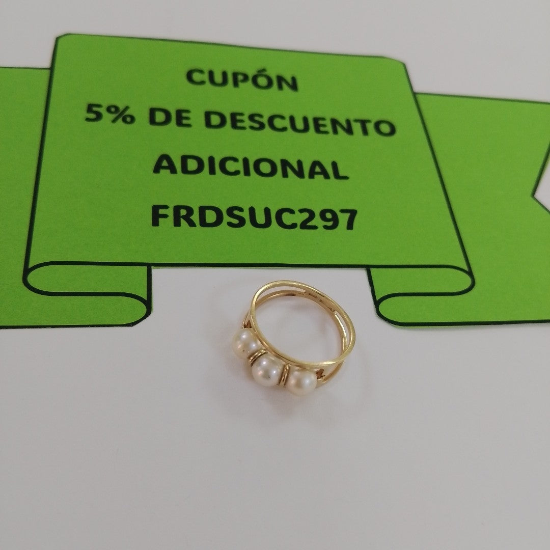 ANILLO ORO 14 K 2,80 GRMS (SEMINUEVO)