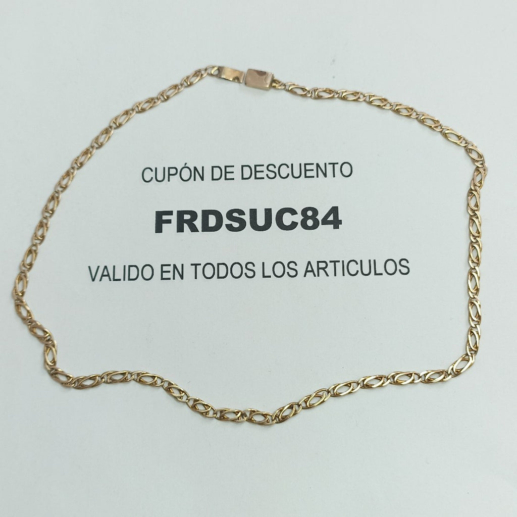 CADENA ORO 8 K 6.2 GRMS (SEMINUEVO)