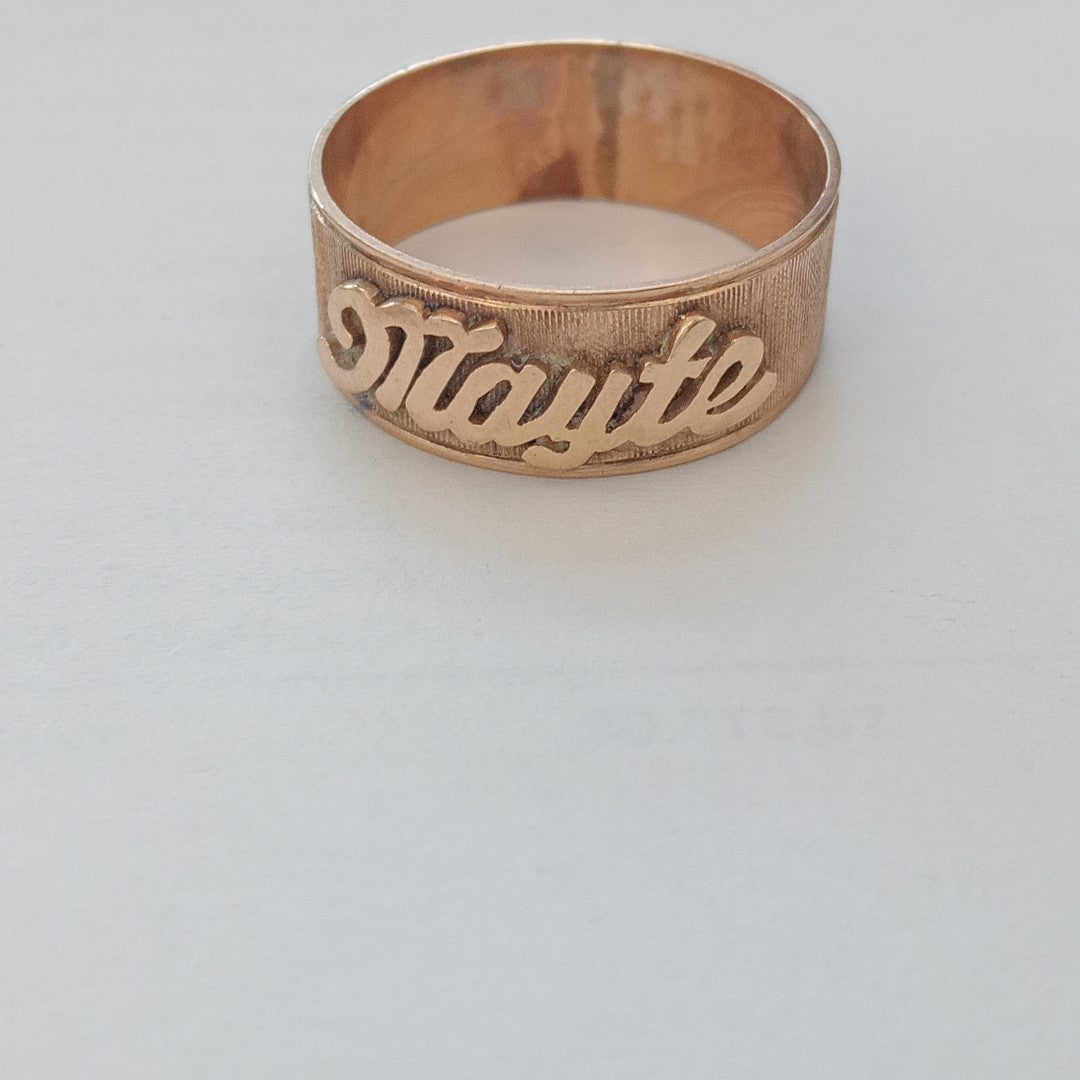 ANILLO ORO 8 K 4.7 GRMS (SEMINUEVO)