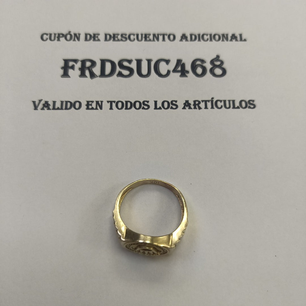 ANILLO ORO 10 K 5.6 GRMS (SEMINUEVO)