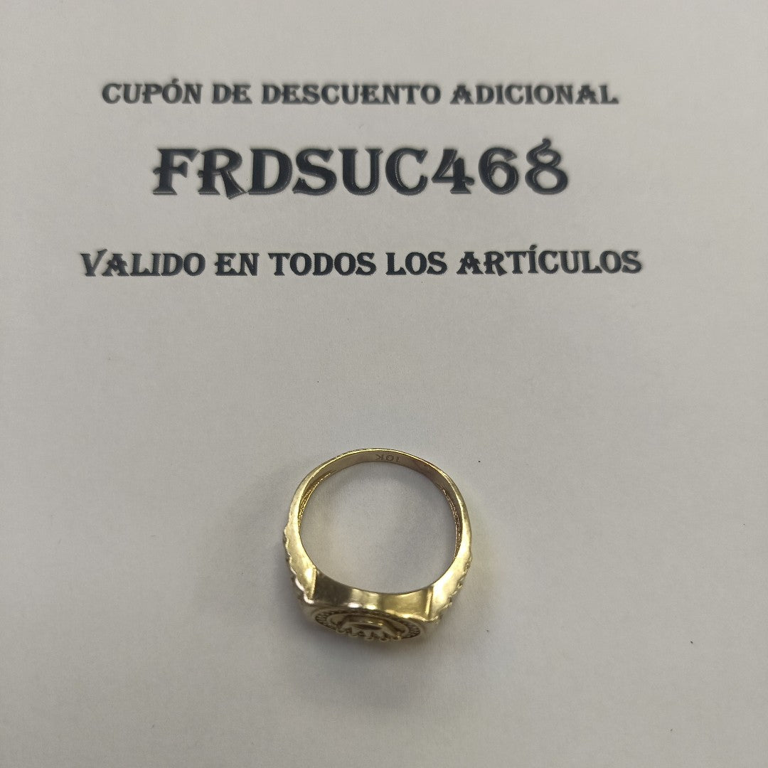 ANILLO ORO 10 K 5.6 GRMS (SEMINUEVO)