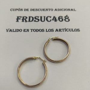 ARETES PAR ORO 10 K 3,20 GRMS (SEMINUEVO)