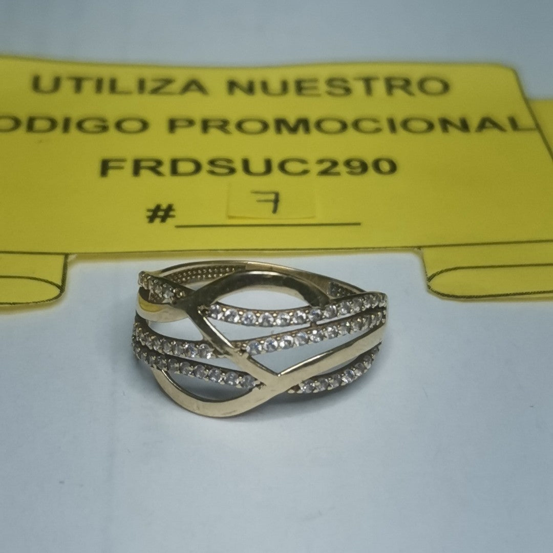 ANILLO ORO 10 K 1.5 GRMS (SEMINUEVO)