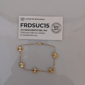 PULSERA ORO 14 K 5.2 GRMS (SEMINUEVO)