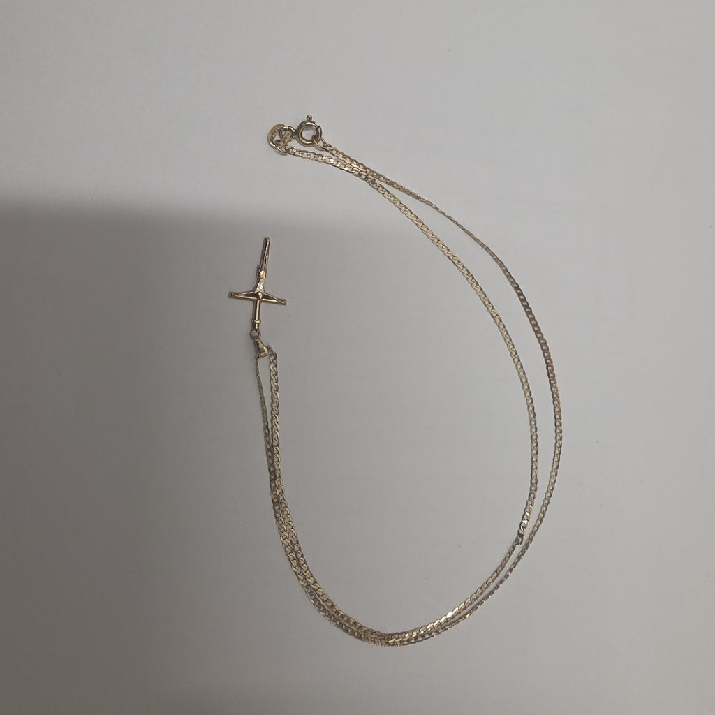 CADENA, DIJE ORO 14 K 2.1 GRMS (SEMINUEVO)