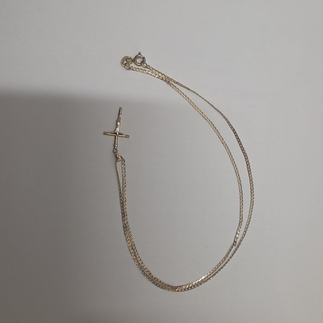CADENA, DIJE ORO 14 K 2.1 GRMS (SEMINUEVO)